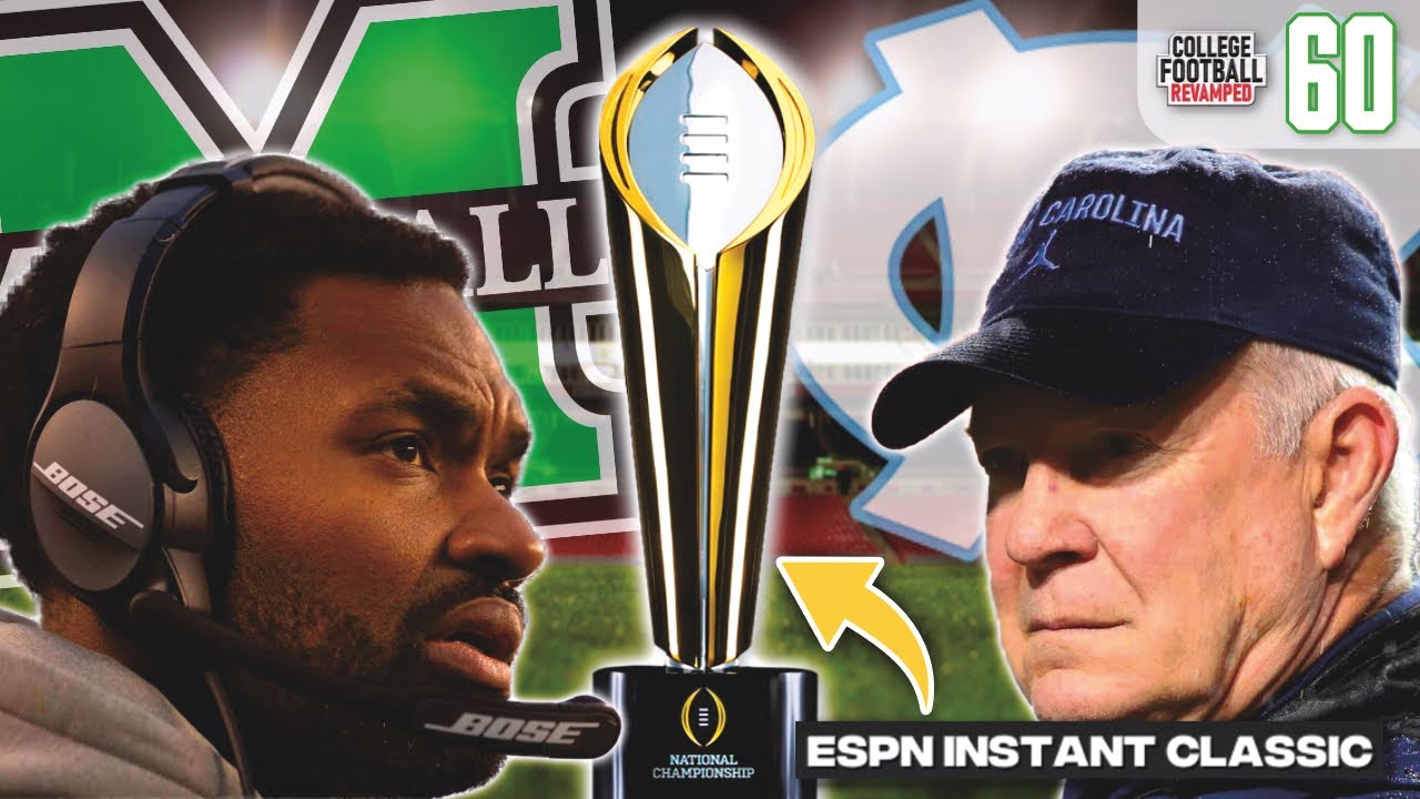 The College Football Playoff National Championship vs. #1 North ...
