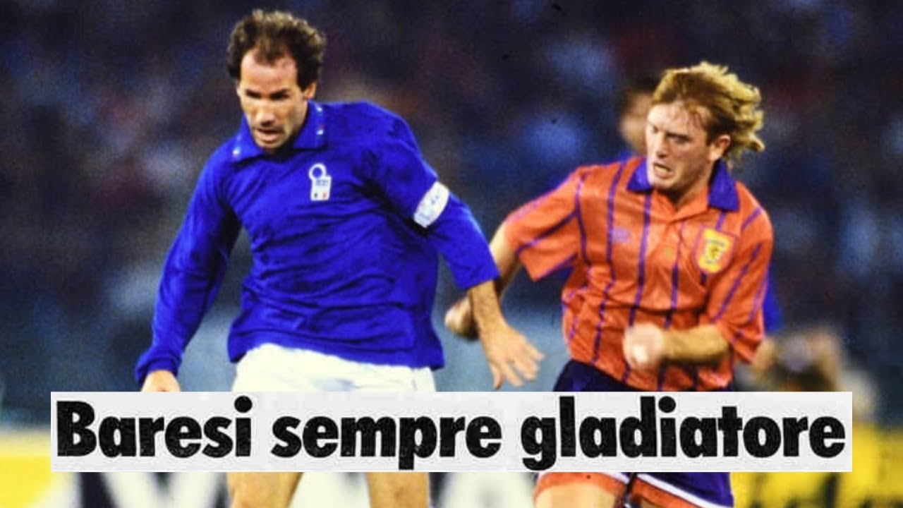 Franco Baresi vs Scozia 1993 Qualificazioni Mondiali ● Genio della Difesa