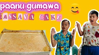 CASSAVA CAKE RECIPE