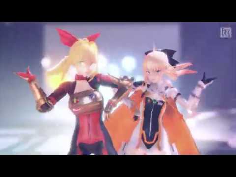 【Fate/MMD】[A]ddiction ネロ＆アルトリア (レーシングVer)