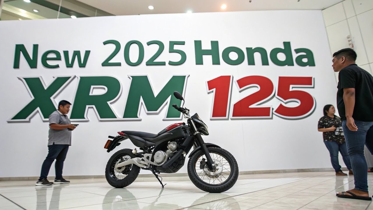 🔥 All-New 2025 Honda XRM 125 🚀 | Finally Launched with Bold New Look & Features!