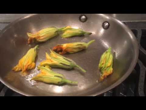 Chef Noah Schwartz- fried squash blossoms - YouTube