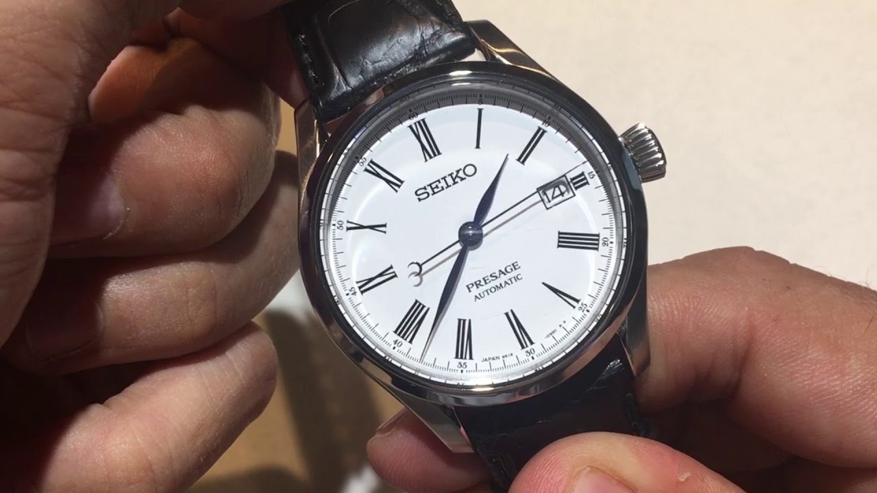 Review del Seiko Presage Enamel - Relojes Especiales - YouTube