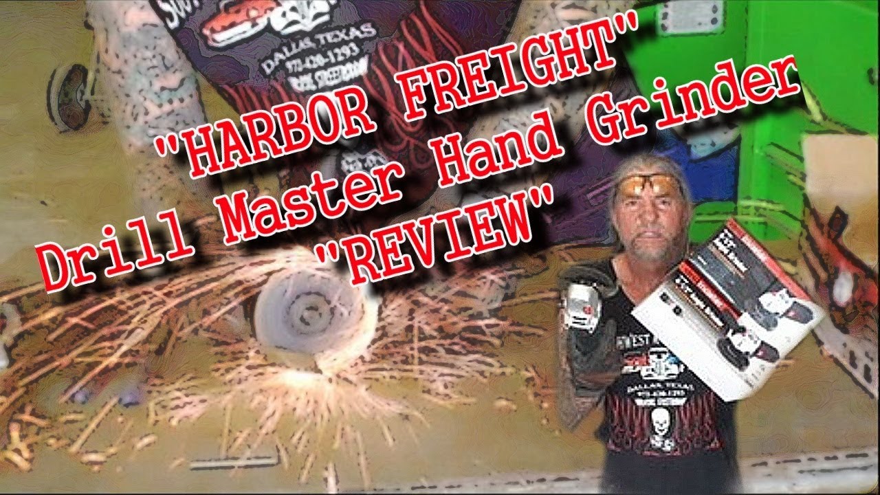 Is The "Harbor Freight Hand Grinder" Worth 10.00? EXTREME REVIEW YouTube