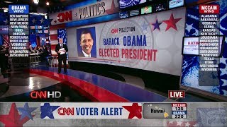 Election Night 2008 (CNN HD) p.1 - Obama Wins, McCain Concedes