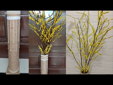 Video: Jak Vyrobit Květiny Z Pytloviny