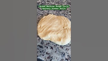 Bread Machine Dough Cycle Buttery Dinner Rolls Recipe EASY #breadrecipe
