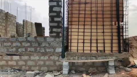 Building in Ghana; construction of Hanging staircase | DEL Consult | +233(0)508217315#construction