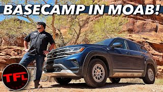 Can You Actually CAMP In The 2021 Volkswagen Atlas Basecamp? Yes And No...Here's Why!