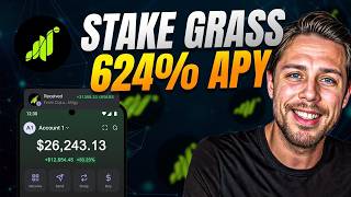 GRASS Staking on Jupiter – Earn 624% APY While You Sleep