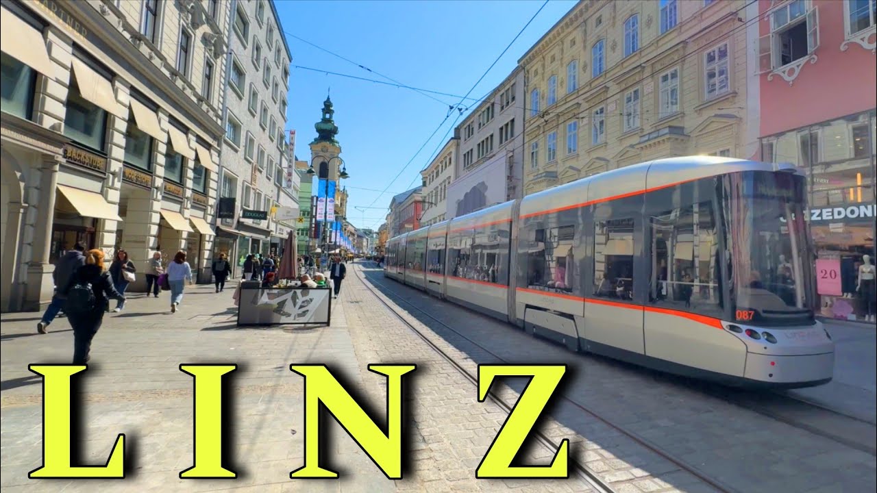 Linz Austria, Linz in Spring 4K UHD