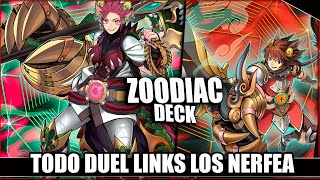 LLEGARON PARA SER NEFEADOS POR TODO EL JUEGO | #ZOODIAC DECK  #Yugioh #DuelLinks