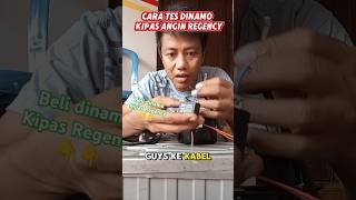 Cara TEST DINAMO KIPAS ANGIN Regency.