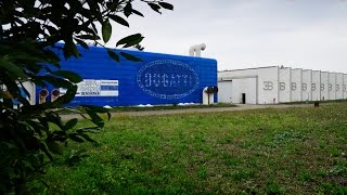 Driving around Bugatti Campogalliano Factory Test Track