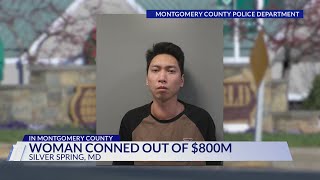 California man helped steal more than $789K in gold from elderly woman, Montgomery County police say
