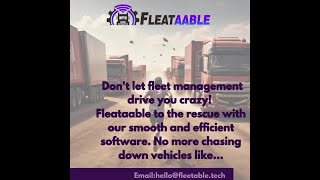 Tired of chasing your fleet like a mad dash?