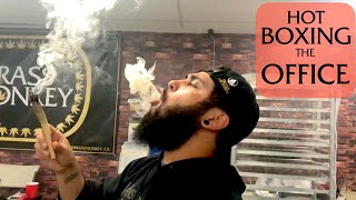 How to Smoke at Work