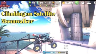 Climbing on Satellite with Moonwalker - Off the road gameplay walkthrough on Android screenshot 4