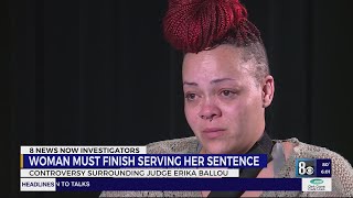 Woman must finish serving sentence after previous Las Vegas judge vacated it