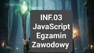 INF.03💻 JavaScript IT pro what language elements to know how to pass the exam Technician what to ...