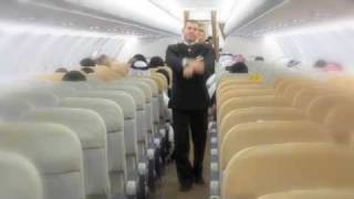 Etihad Airways Safety Demo