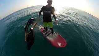 2024-03-08 - A Good Sup Foil Ride Followed By Two Good Falls