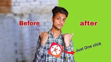 How To Change Background in Your Videos without Green Screen || Kinemaster Magic Remover Features