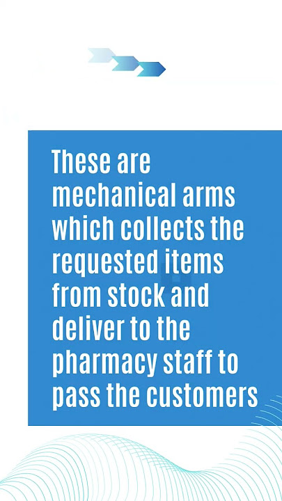 Pharmacy Robots future in India????? #pharmacy  #pharmacy business #robotic arms