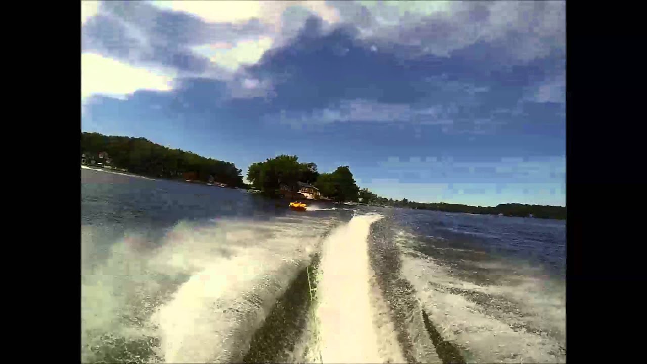 Wave runner tube ride - YouTube