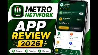 Metro Network App Review 2026 | Complete App Overview | Features & Interface Explained screenshot 2