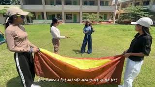 Hope Performance Task 2: Assembling Camping Equipment, A Camping Tent