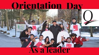 Spring 2024 orientation day as a leader at Queens College CUNY // #cuny #queenscollege