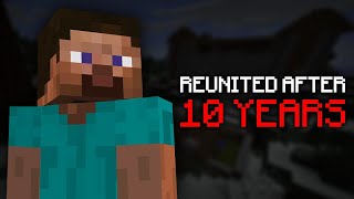 Man Reunites with his Minecraft Base after 10 Years