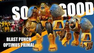 TOY SO GOOD WE HAVE TO TALK ABOUT IT! | Beast Machines Blast Punch Optimus Primal Review