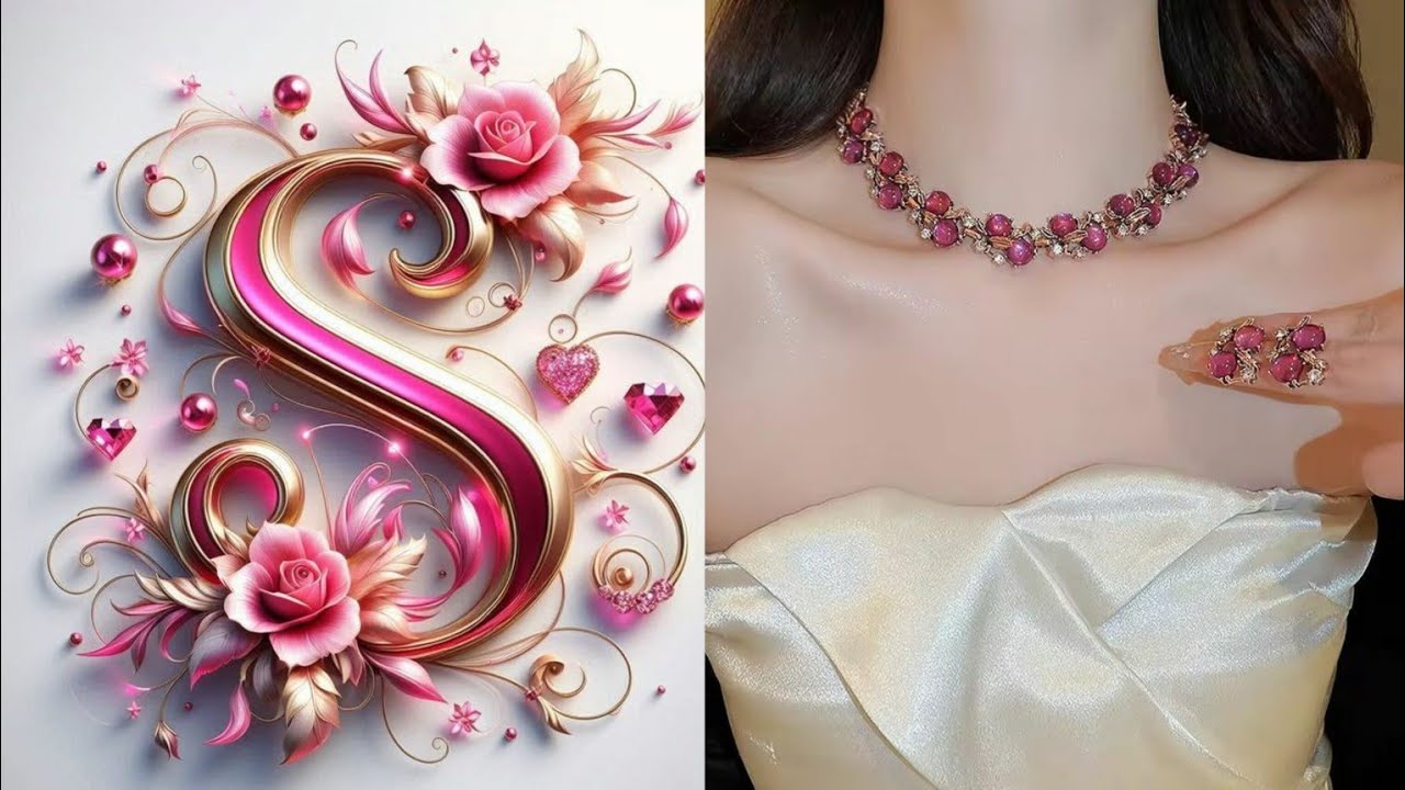 A to Z according💗 to names first letter ✨and see👀 your dreamy beautiful 😍necklace📿