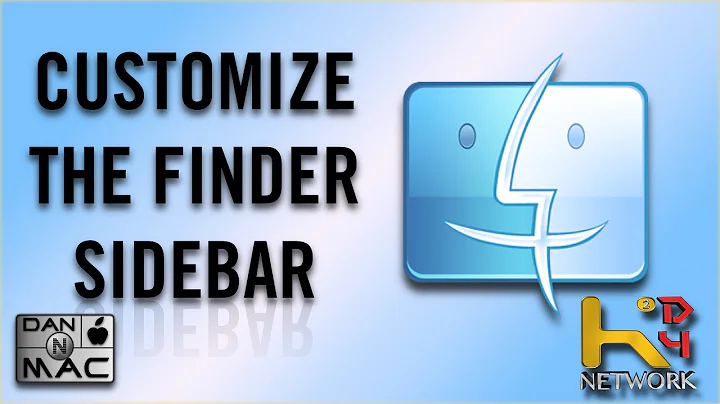 Finder Sidebar on Your Mac [Customize]