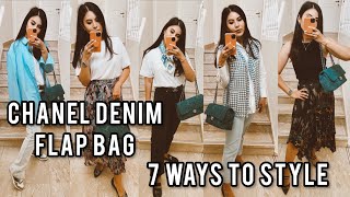 CHANEL DENIM FLAP- 7 Ways to Style 