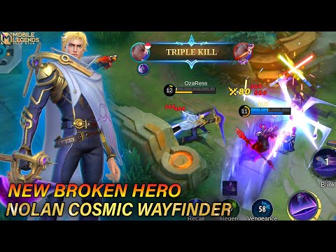 Nolan Mobile Legends , New Hero Nolan Gameplay - Mobile Legends Bang Bang 