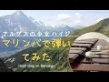 アルプスの少女ハイジ「おしえて」マリンバで弾いてみた/Heidi song on Marimba