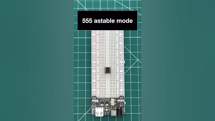 Step by step 555 Astable circuit. #555