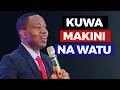 MAFANIKIO YAKO YANATEGEMEA WATU WANAOKUZUNGUKA JOEL NANAUKA 