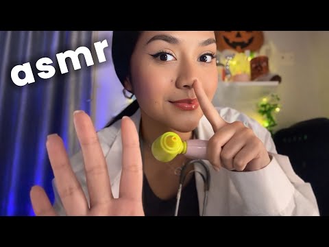 ASMR TEST DE NERVIOS CRANEALES EN TU CAMITA 🩷🧑‍⚕️ (chequeo médico ROLEPLAY)