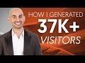 How I Generated 37,391 Visitors to My Blog Post | Neil Patel