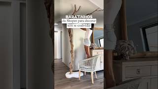 Baratinhos da shopee para decorar sem se endividar 😍 #shopee #achadinhos #comprinhas