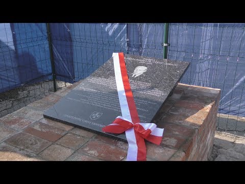 Odsłonięcie Tablicy Józefa Rabiegi
