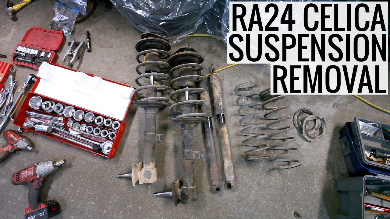 RA24 Toyota Celica Suspension Removal YouTube