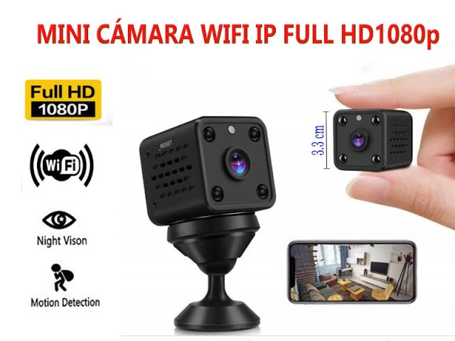  FUVISION Mini cámara espía, micro cámara con detección de  movimiento, cámara oculta Full HD 1080P con 1.5 horas de duración de la  batería, cámara de seguridad oculta para interiores y exteriores