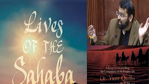 Lives of Sahaba 46 - Family of Prophet Muhammad [s] pt.1 - Sh. Dr. Yasir Qadhi
