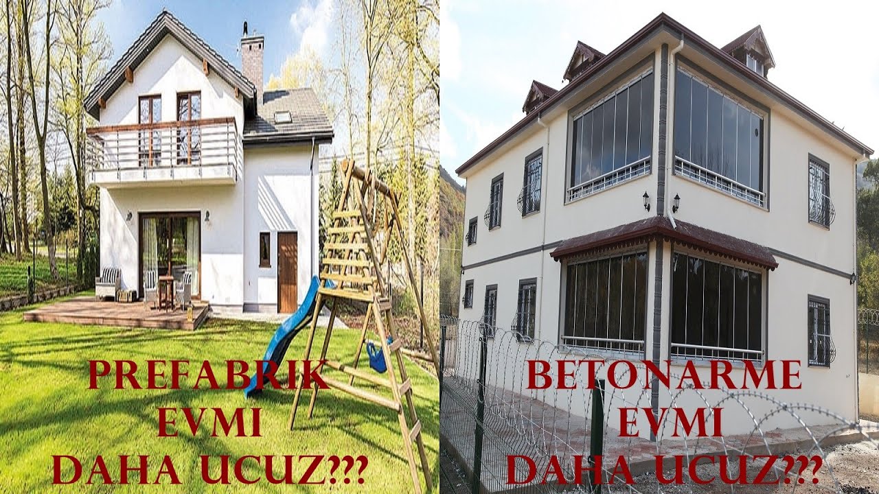 prefabrik ve betonarme arasindaki fark i prefabrik evmi daha ucuz betonarme evmi daha ucuz youtube betonarme evler mimari