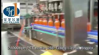 High-Speed PET, Glass & Can Bottle Filling Machine | Complete Beverage Packaging Solution